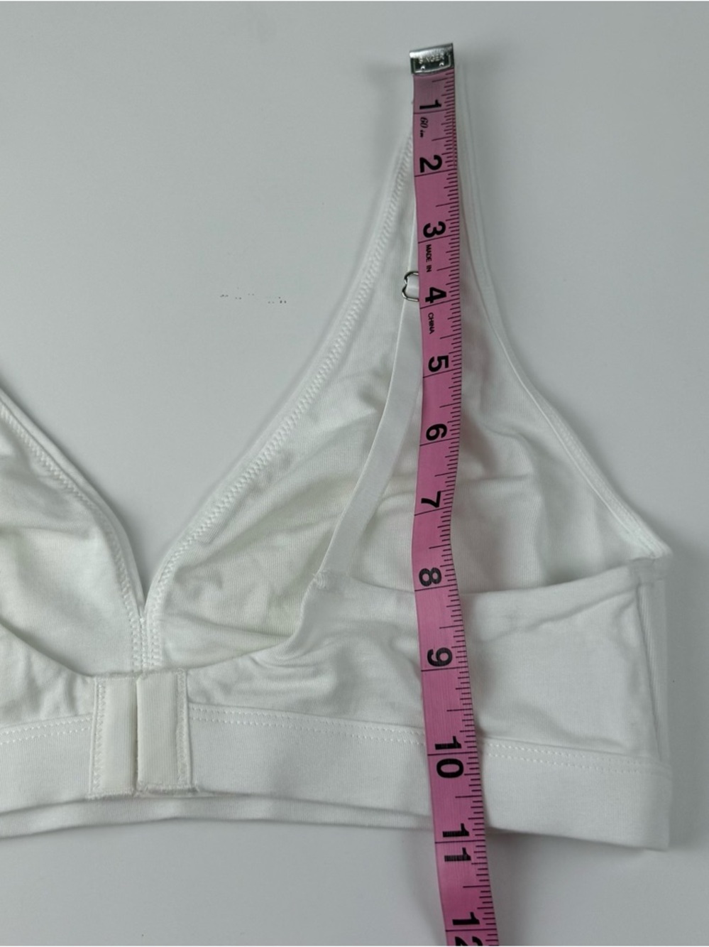 State of Day Bra Bralette Womens Medium White Cotton Blend NWOT NEW - Picture 6 of 6